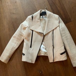White intermix jacket